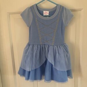 Disney Princess Cinderella Knit Dress Tulle 2T
